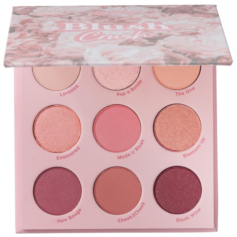 Подробные характеристики ColourPop Палетка теней Blush Crush, отзывы покупа...