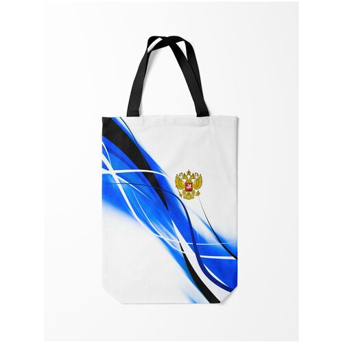 фото Сумка-шоппер / 31х42 см / туристические / россия russia burnettie