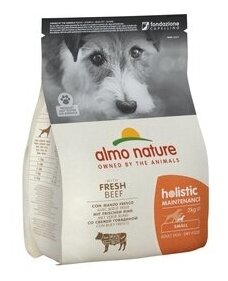 Almo Nature Для Взрослых собак Малых пород с Говядиной (Holistic - XS-S - Maintenance Beef) 716 2 кг 10374