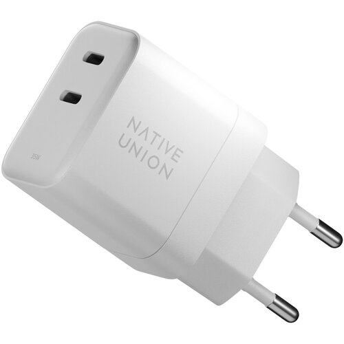 Сетевое зарядное устройство Native Union Fast GaN 35 W, цвет белый