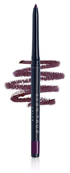 AVON Карандаш для глаз "Золотое мерцание",оттенок: Majestic Plum/Сливовый