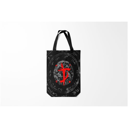 фото Сумка-шоппер / 31х42 см / геймерам / doom eternal дум z burnettie