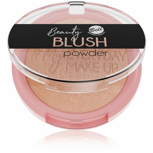bell румяна для лица bell beauty blush powder тон 02 Bell Румяна компактные Beauty Blush Powder, 02 harmony