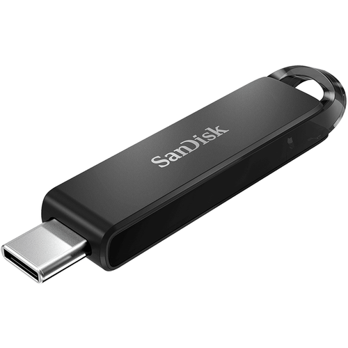 SanDisk Накопитель USB flash 64ГБ SanDisk Ultra SDCZ460-064G-G46, черный (Type-C) usb flash накопитель sandisk ixpand luxe type c lightning sdix70n 064g gn6nn