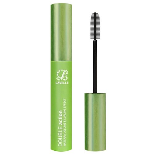 Тушь объём и подкручивание Double Action Mascara Volume and Curling Effect, черная, 12мл