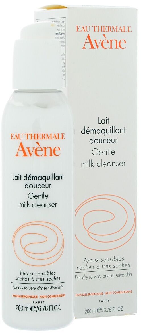 Молочко Avene (Авен) мягкое очищающее для сухой кожи 200 мл Pierre Fabre Dermocosmetique - фото №8
