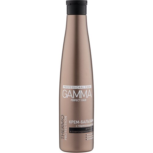GAMMA крем-бальзам для волос Perfect Hair с термозащитой для сухих и поврежденных волос, 350 мл
