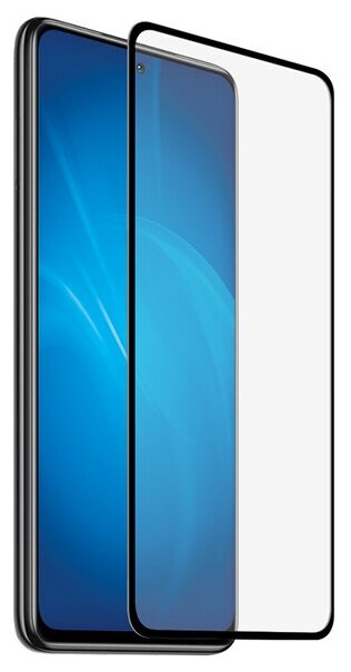 Защитное стекло 9D 9H полная проклейка с рамкой для Xiaomi Poco X3