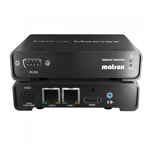 Matrox MVX-D5150F Maevex 5150 DECODER Full HD Quality over a Standard IP Network MVX-D5150F 4938800₽