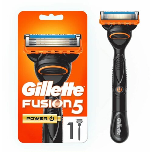 Бритва Gillette Fusion5 Power с 1 сменной кассетой (с элементом питания)