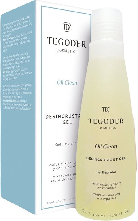 Tegoder Cleaning Line Тегор Очищающий гель для жирной кожи (Desincrustant Gel 200 ml)