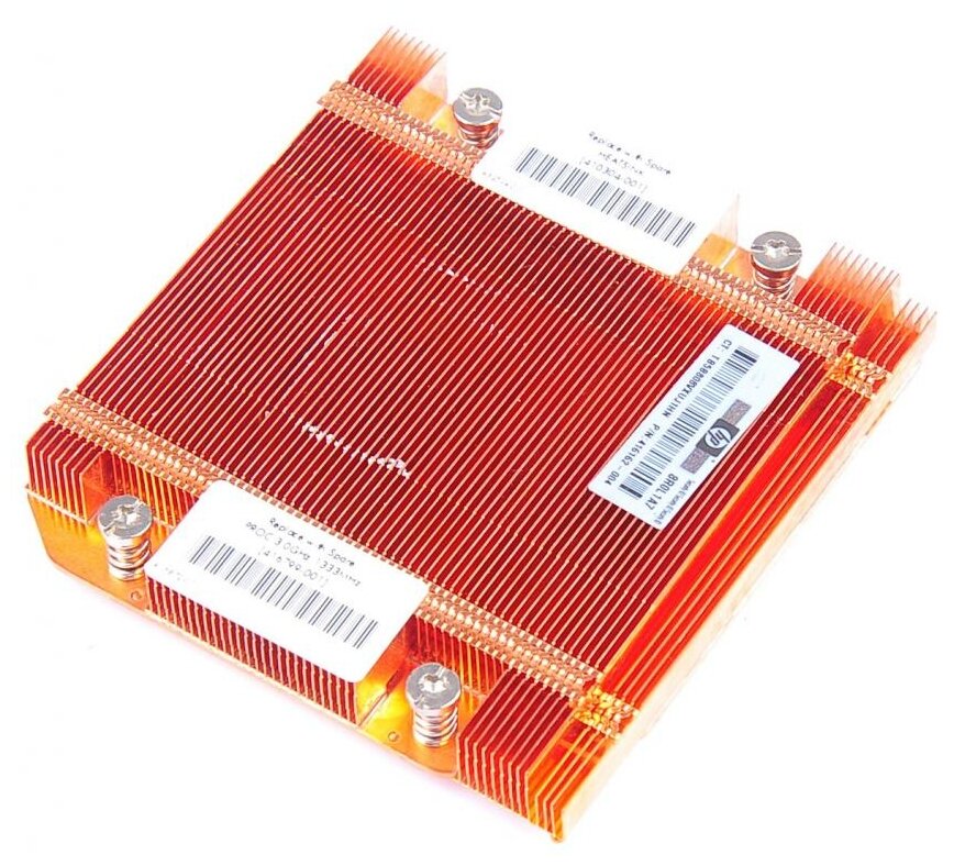 Радиатор HP Heatsink для BL460C xw460c LGA771 1U 410304-001 432594-001 T8220A 455302-001 459738-001 ERS1-RLPWL 409495-001