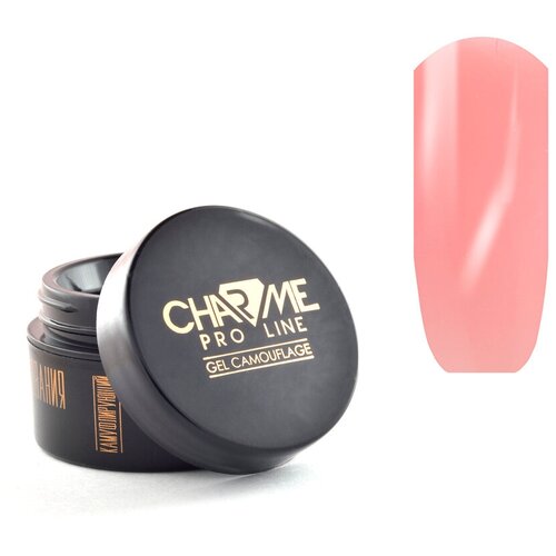 CHARME-PRO гель Gel Camouflage камуфлирующий, 15 мл, 02 Розовое кружево