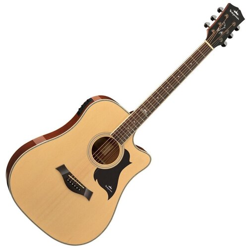 Электроакустическая гитара KEPMA D1CE Natural электроакустическая гитара parkwood s27 gt natural gloss