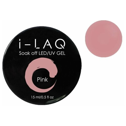 Гель для моделирования ногтей i-laq pink 15 мл.