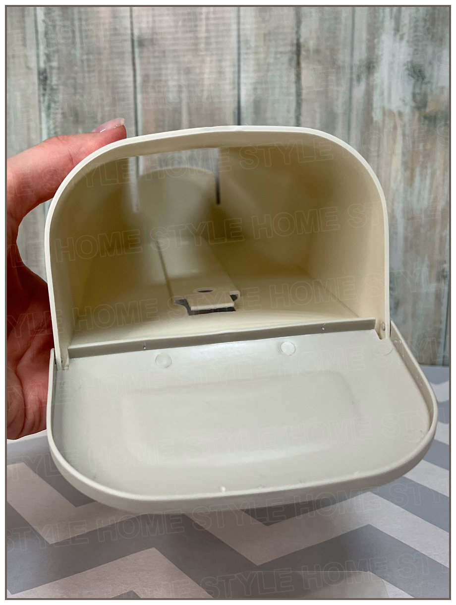 Подвесная корзина для компактного хранения пакетов, пищевой фольги (белый) - фотография № 5