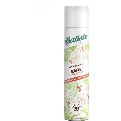 BATISTE Сухой шампунь для волос Bare с легким ароматом, 200 мл