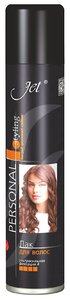 Jet Лак для укладки волос Personal Styling Объем и Стойкость, экстрасильная фиксация, 190 мл