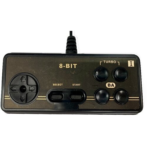 Геймпад джойстик 8-bit квадратный узкий разъем 9 pin черный 49800₽