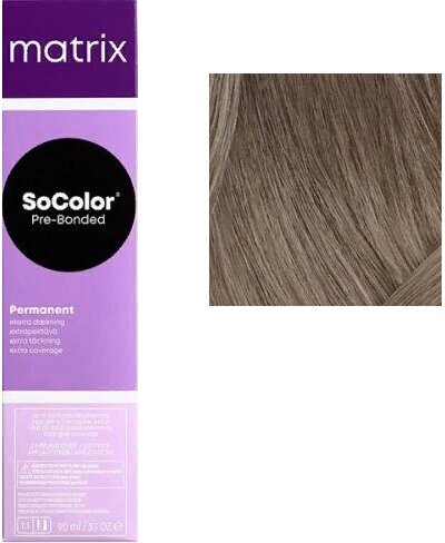 Matrix SoColor Pre-bonded стойкая крем-краска для седых волос Extra coverage