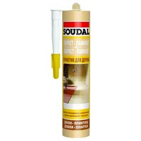 Герметик Soudal паркетный 280 мл. сосна