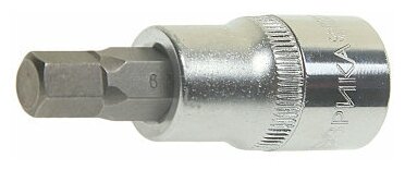 Насадка-вставка с битой Hex (H9; 1/2"; 60 мм) эврика ER-94805