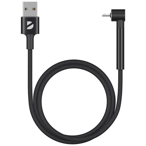 Кабель USB - microUSB, 1м, Deppa (72296) дата кабель stand usb micro usb подставка алюминий 1м черный deppa 72296