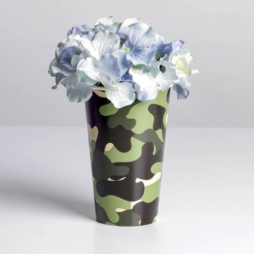 Стаканчик Милитари 350 мл 18 штук 452₽