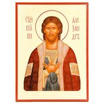 Икона Святой благоверный князь Александр Невский - изображение