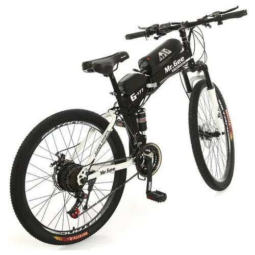 Электровелосипед Mr Gee G-177 250 ватт 21 скорость черно-белый 5290000₽