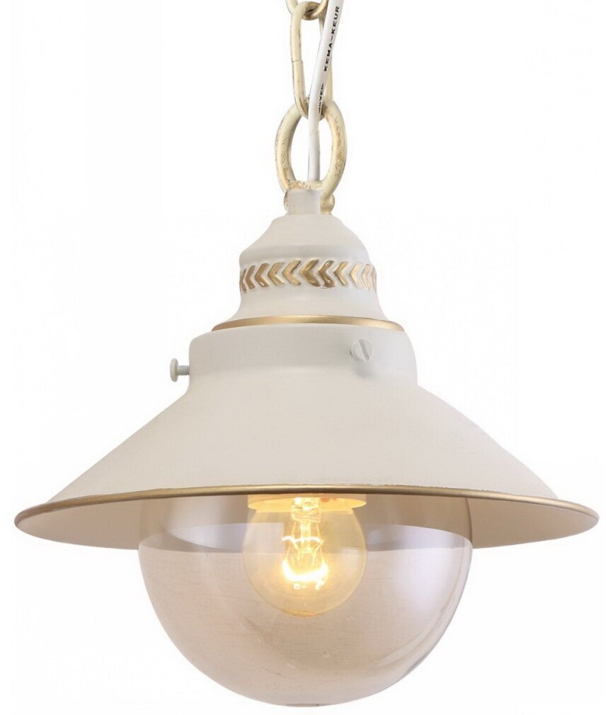 Светильник подвесной Arte Lamp Grazioso A4577SP-1WG, E27, кол-во ламп:1шт, Белый