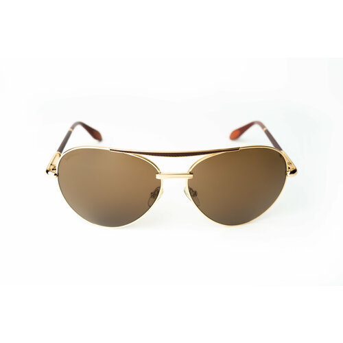 фото Солнцезащитные очки baldinini, авиаторы, с защитой от уф, устойчивые к появлению царапин, для женщин, золотой