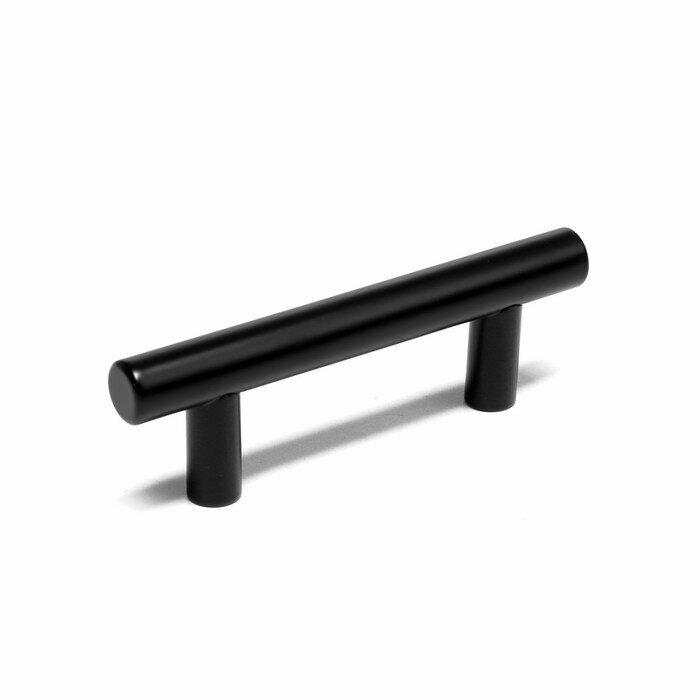 Ручка рейлинг CAPPIO, нерж. сталь, d=12 мм, м/о 64 мм, цвет черный - фотография № 4