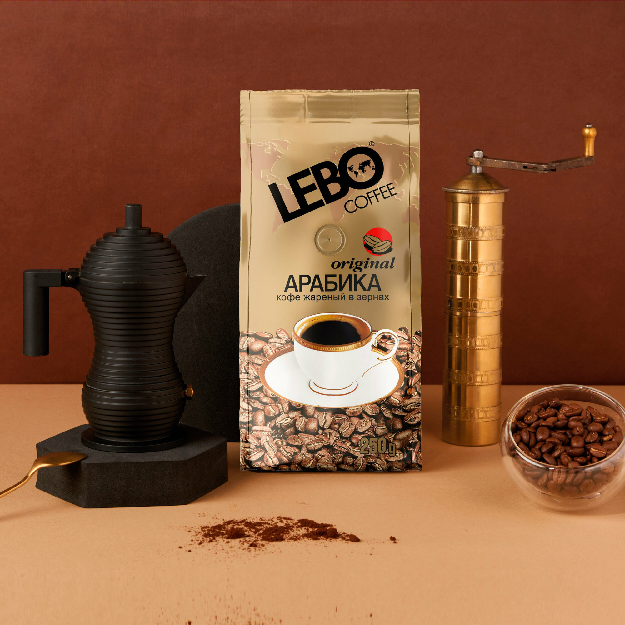 Кофе в зернах Lebo Coffee Original, 500 г - фото №7