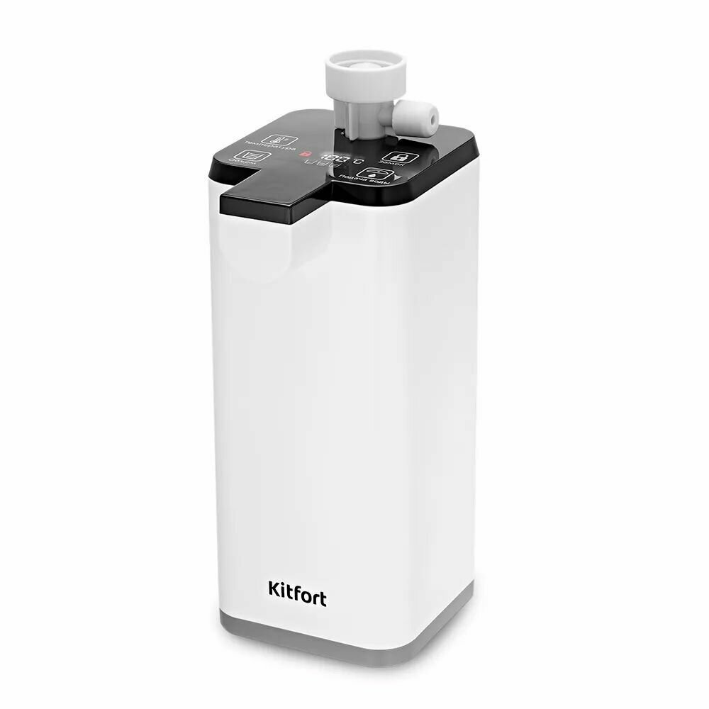 Термопот Kitfort KT-2507, 1500 Вт, цвет белый/черный