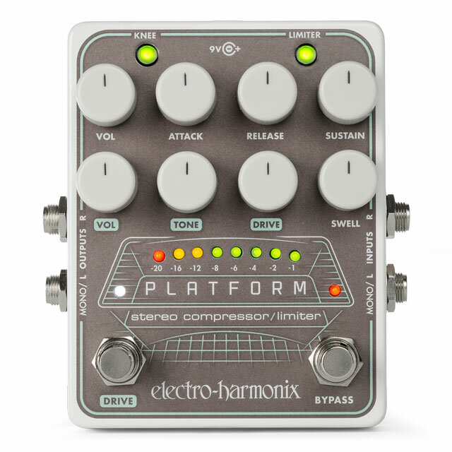 Electro-Harmonix (EHX) Platform Stereo Compressor