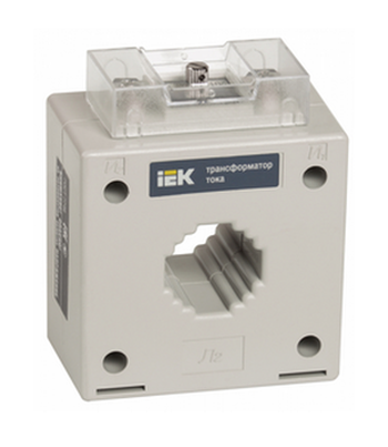 Трансформатор тока IEK ТШП-0,66 400/5А 5ВА класс точности 0,5 габарит 40