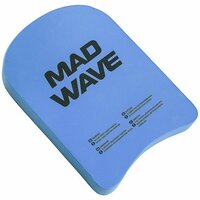 Доска для плавания Madwave Kickboard Kids (UNI, Голубой)