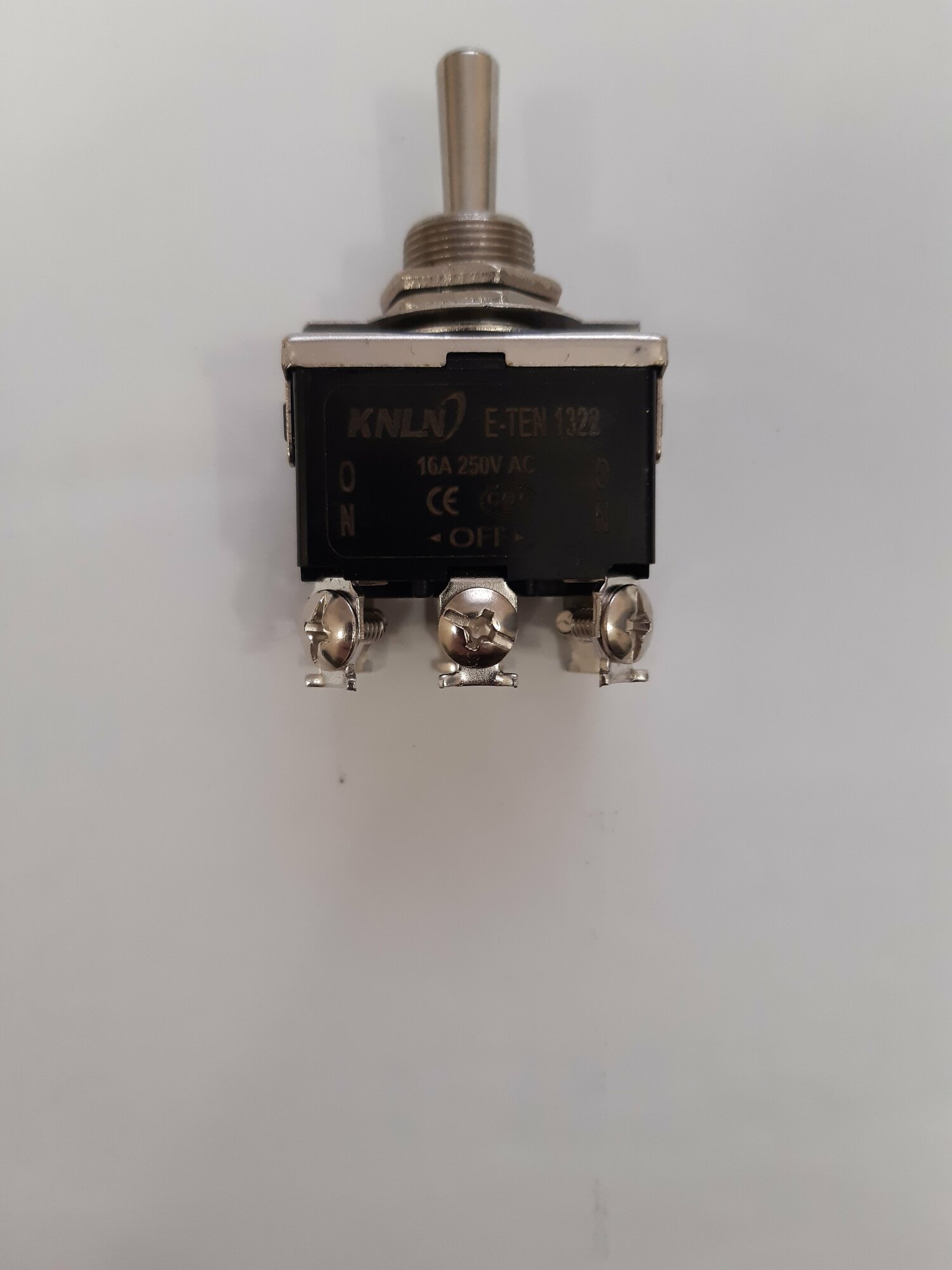 Тумблер E-TEN-1322 16A 250V (on-off-on)