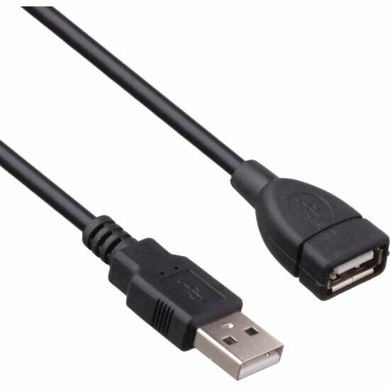 Удлинитель Exegate USB 2.0 EX-CC-USB2-AMAF-5.0 (Am/Af, 5м)