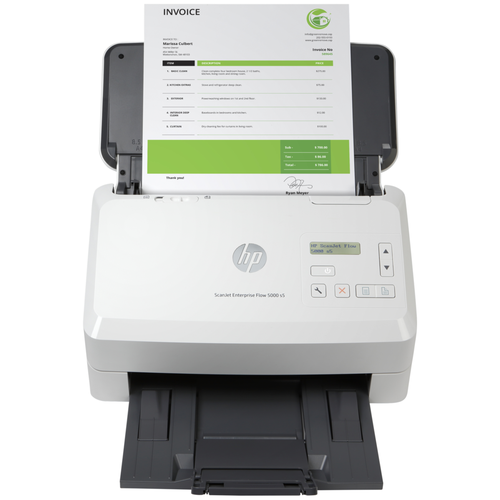 Сканер HP Scanjet Enterprise Flow 5000 s5 (6FW09A) сканер hp digital sender flow 8500 fn2 белый серый