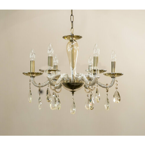 Люстра подвесная 601/6 Cognac