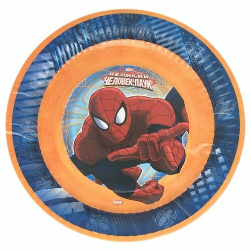 Одноразовая посуда для праздника, тарелки бумажные 