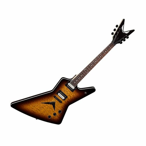 DEAN ZX QM TBZ - электрогитара, 22 лада, 24 3/4', HH, 2V+1T, цвет санберст (индия)