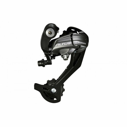 Переключатель задний Shimano Altus, M370 SGS, 9 скоростей переключатель задний shimano altus m370 sgs 9 скоростей erdm370sgss серебристый