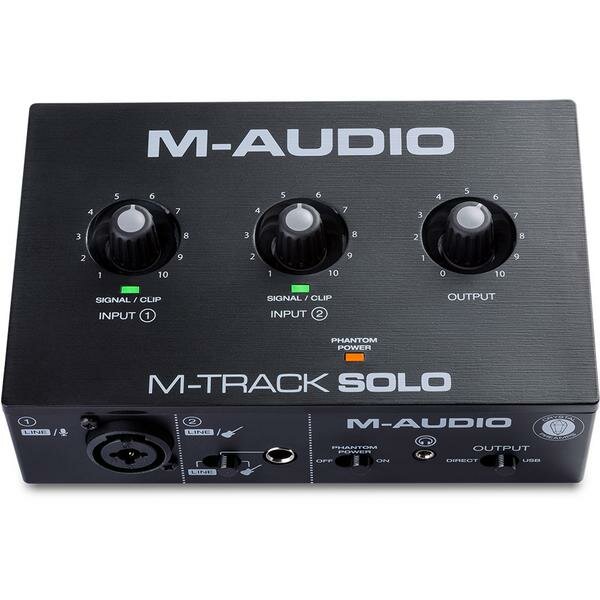 Аудиоинтерфейс M-Audio M-Track Solo — фото 1