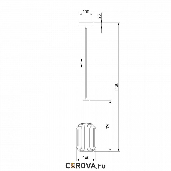 Подвесной светильник Eurosvet Bravo 50181/1 дымчатый - фото №9