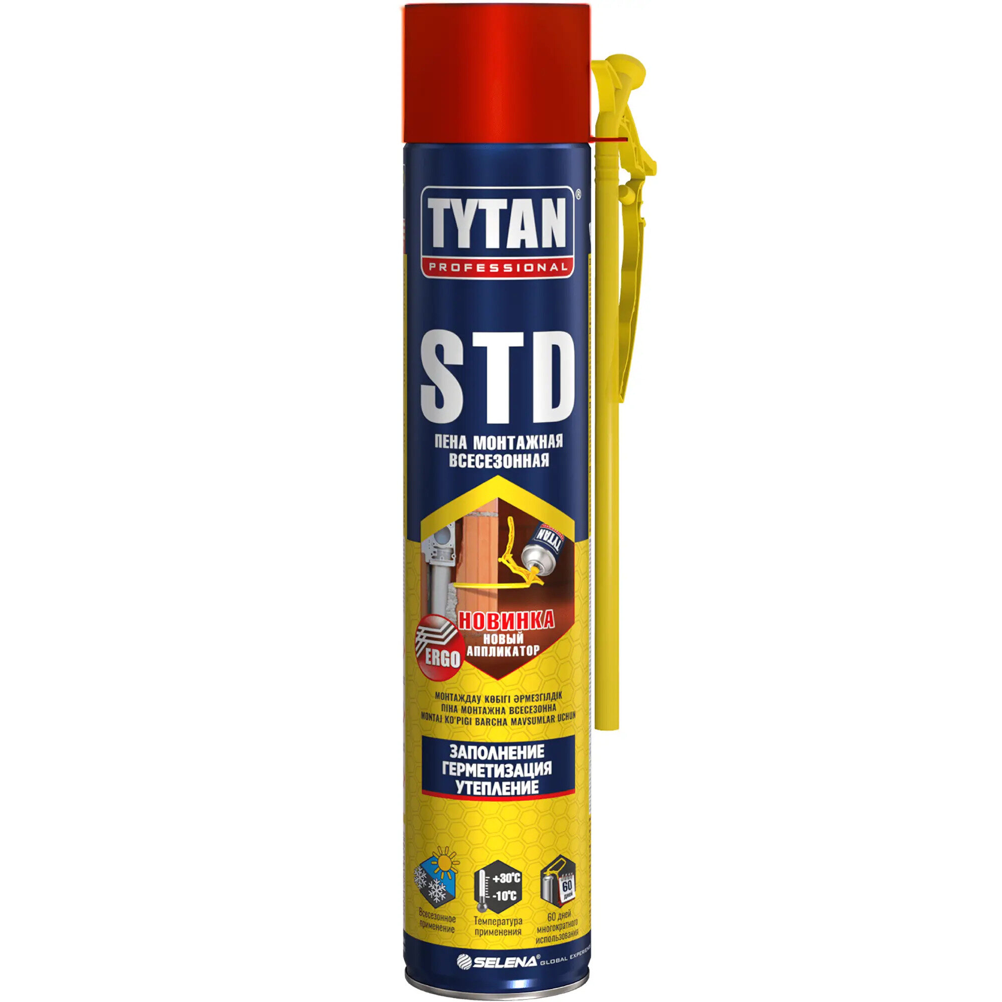 Пена монтажная бытовая всесезонная TYTAN Professional STD (750 мл) арт. 96548