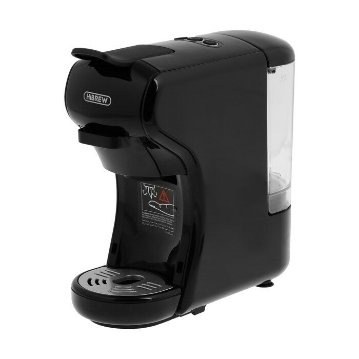 Кофемашина Hibrew H1A ST-504, автоматическая, 1450 Вт, 0.6 л, чёрная
