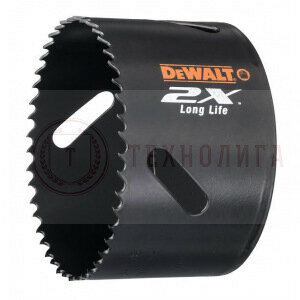 Cobalt DT8129L-QZ Коронка биметаллическая 29x37 мм (8%, M42) DeWALT - фото №4